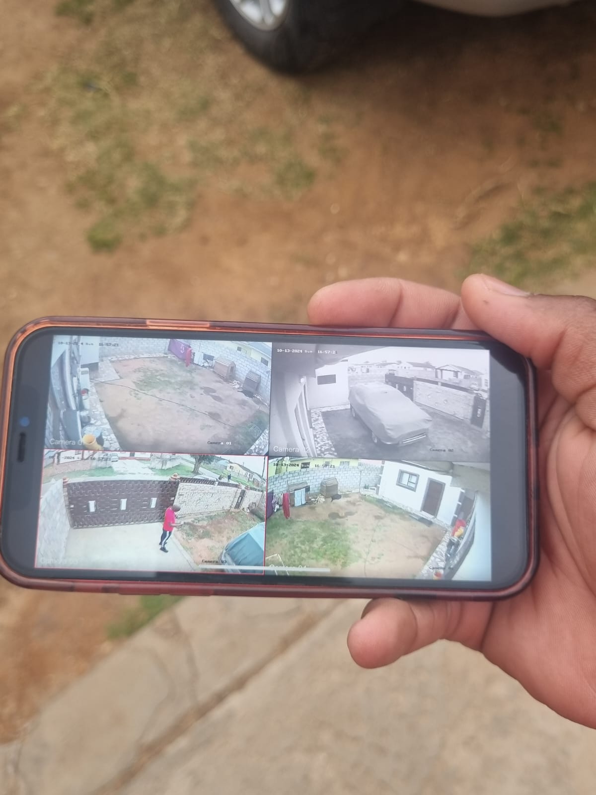 Installed CCTV